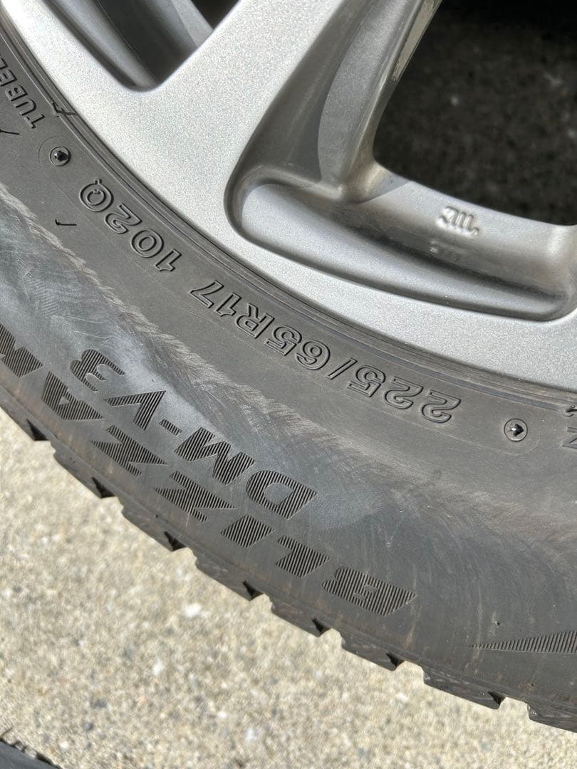 値引きしました！17インチ　DM-V3スタッドレス225 65 17 CX5など