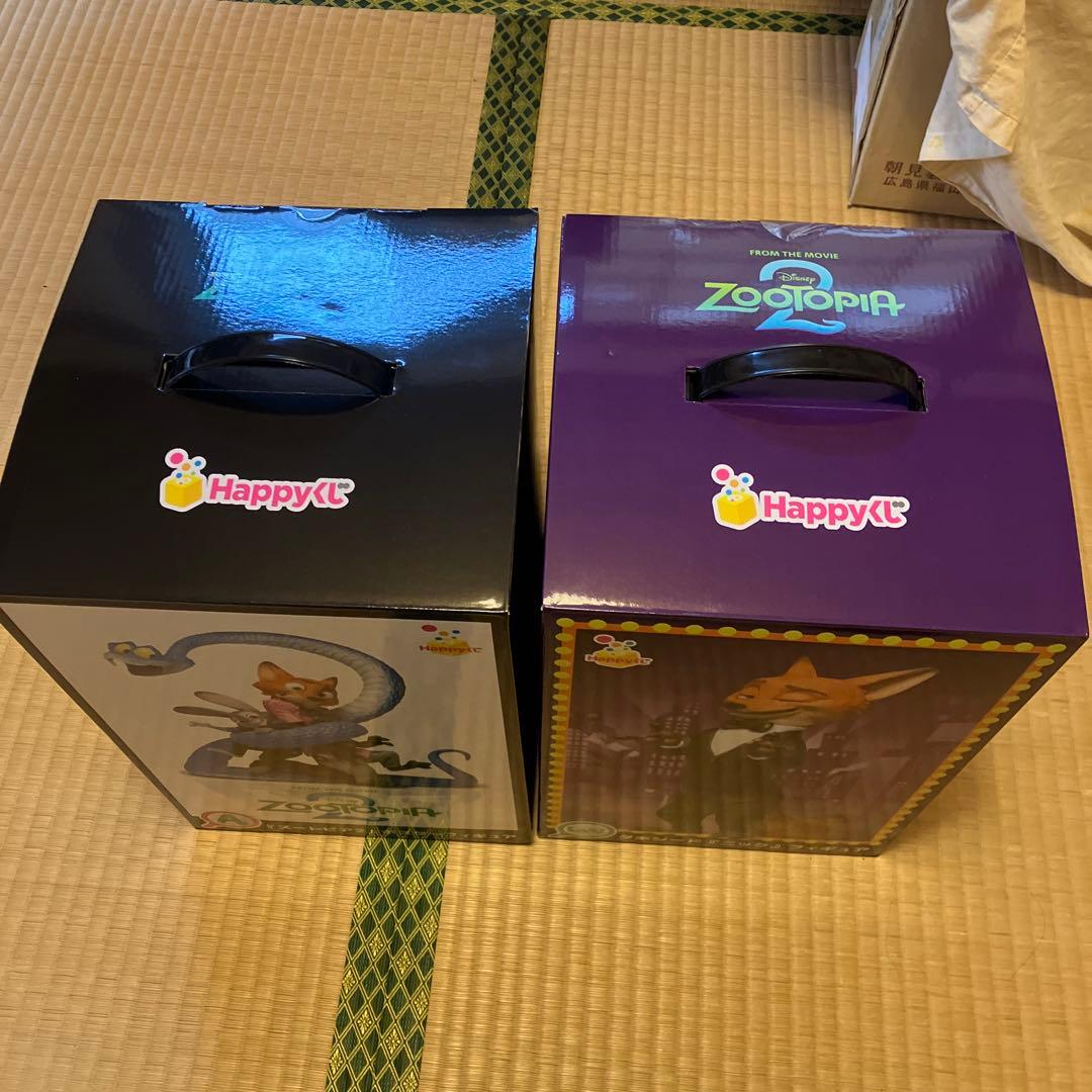 チ*ト様 ズートピア2 happyくじ　フィギュアセット ラストワン　A賞
