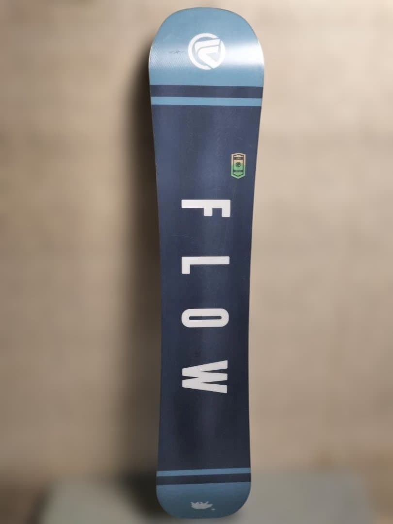 【美品】FLOW VERVE 152cm スノーボード 板 ダブルキャンバー