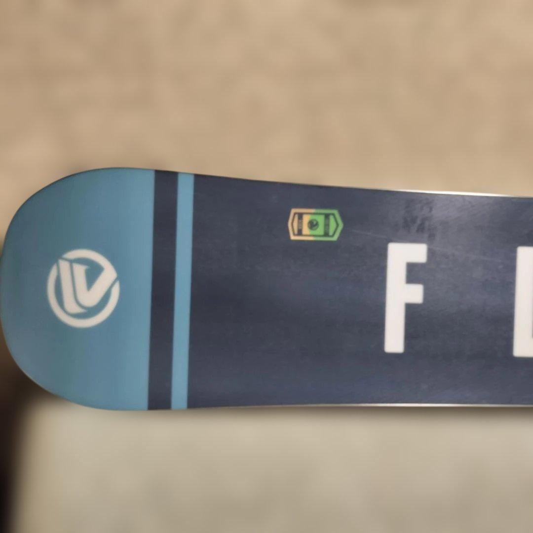 【美品】FLOW VERVE 152cm スノーボード 板 ダブルキャンバー