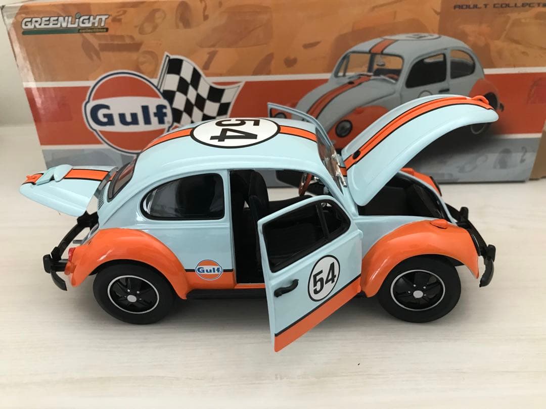1/18 GREENLIGHT フォルクスワーゲンビートル　ガルフ