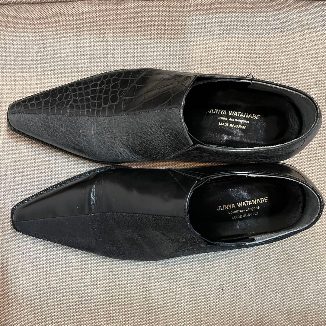 JUNYA WATANABE 14AW 型押しクロコシューズ　M（24.5㎝）