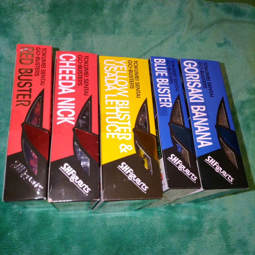 【フルセット販売】S.H.Figuarts 特命戦隊 ゴーバスターズ 5箱セット