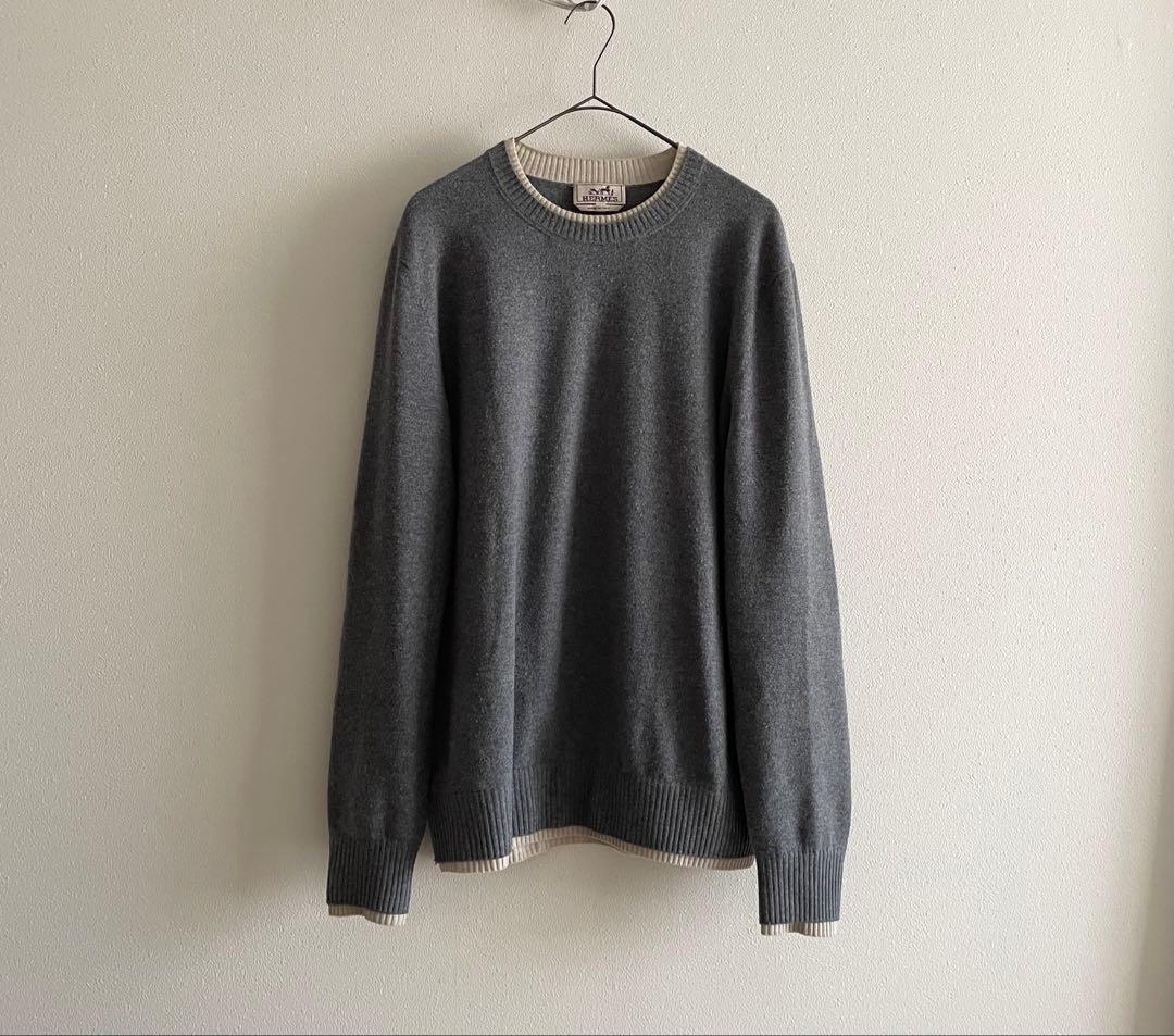 【名品図鑑】 mid00s Hermes pure wool sweater
