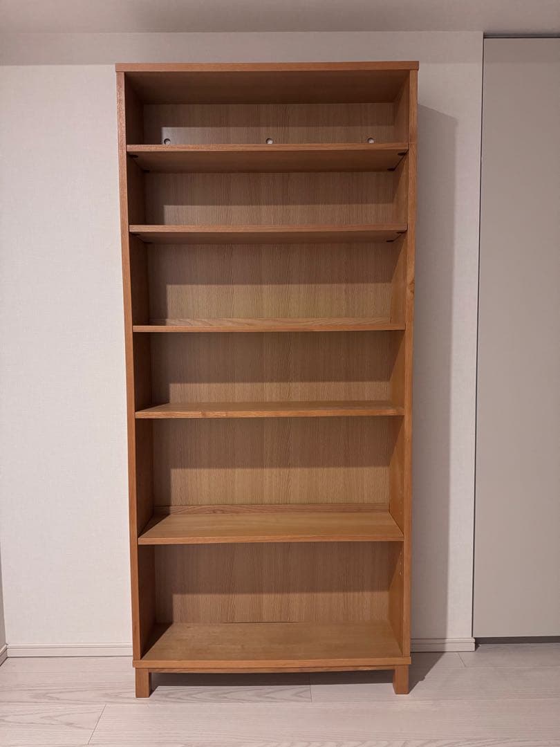 無印良品 廃盤6段本棚 ブックシェルフ