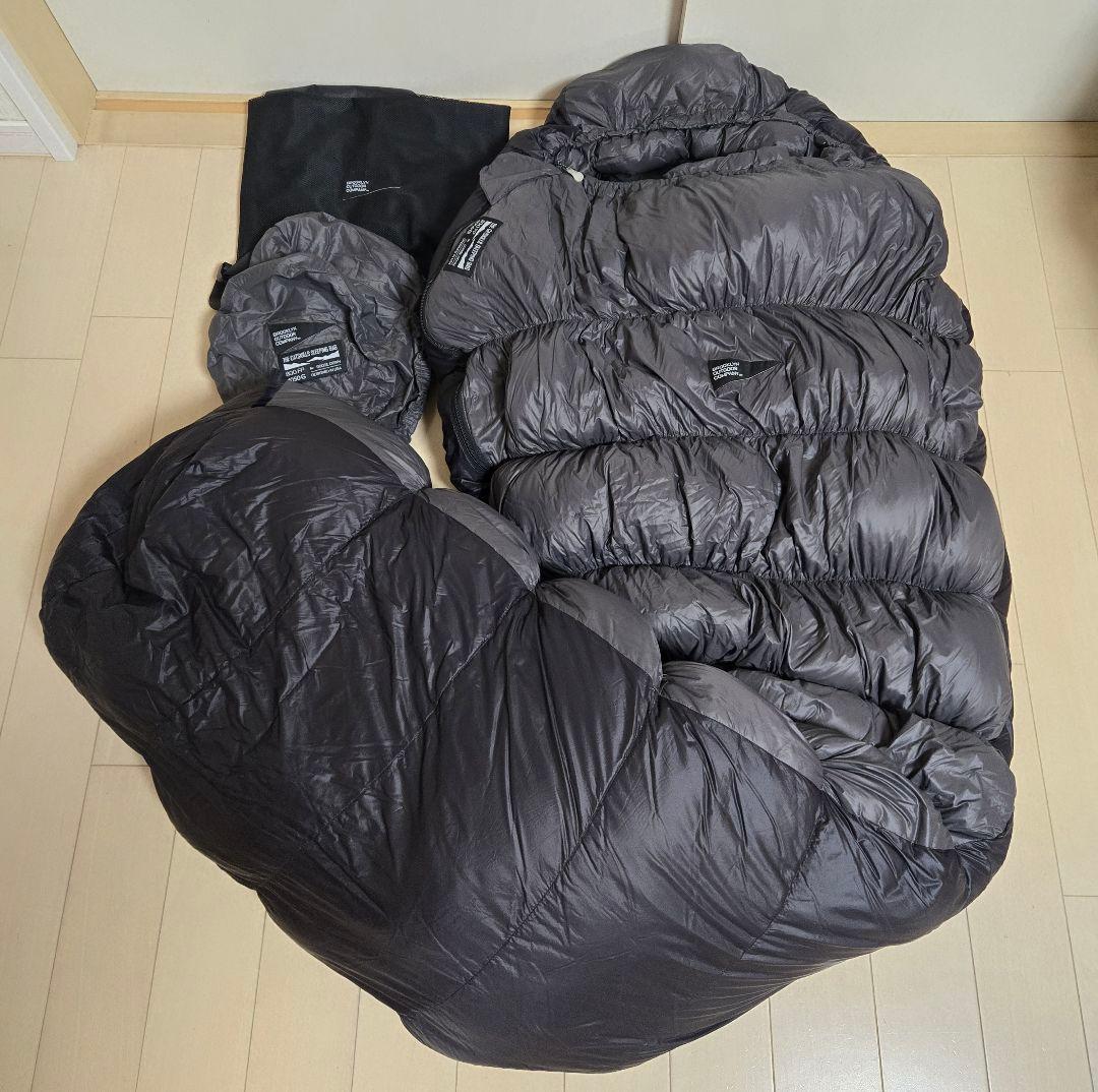 【未使用】ブルックリンアウトドアカンパニー グースダウンシュラフ 1050G