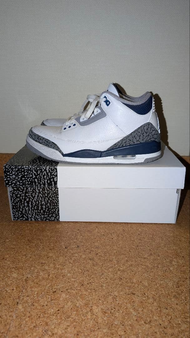Air Jordan 3 MIDNIGHT NAVY/ミッドナイトネイビー