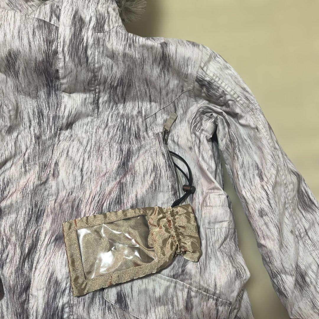 希少カラー　BURTON スノーボードジャケット S グレー　レディース