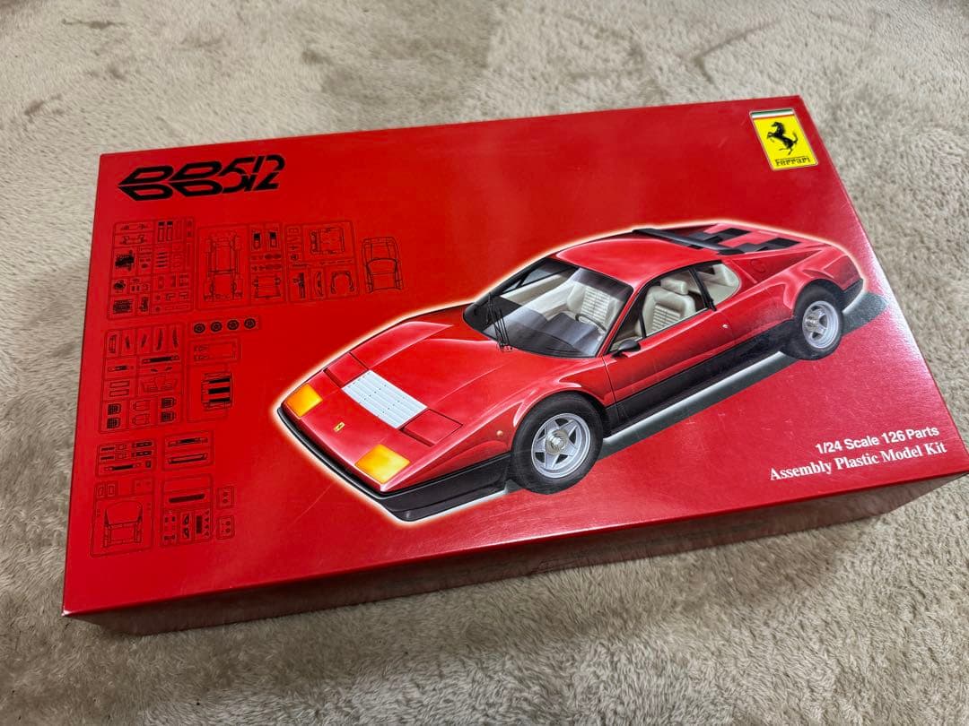フジミ 1/24 フェラーリ 512BB/512BBi＋グレードアップパーツ