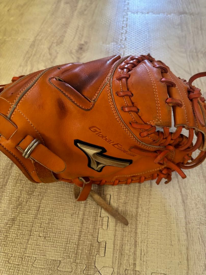 B*A様 Mizuno グローブエース オレンジ