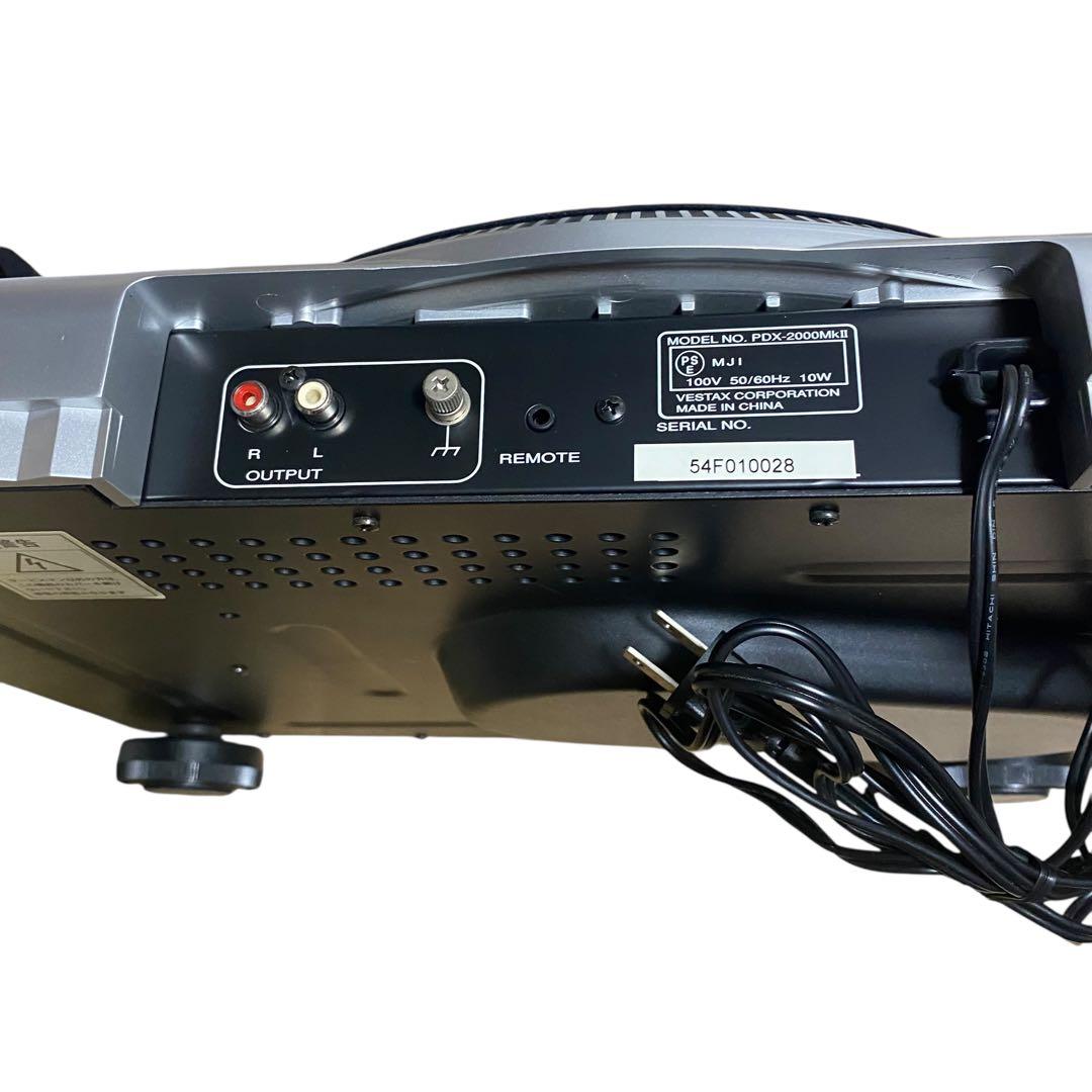 美品ベスタクス　PDX-2000Mk2 DJターンテーブル★完全動作確認済み★