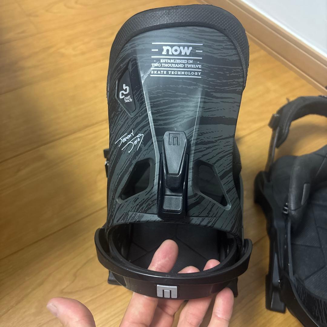 NOWビンディング ブラック/グレー