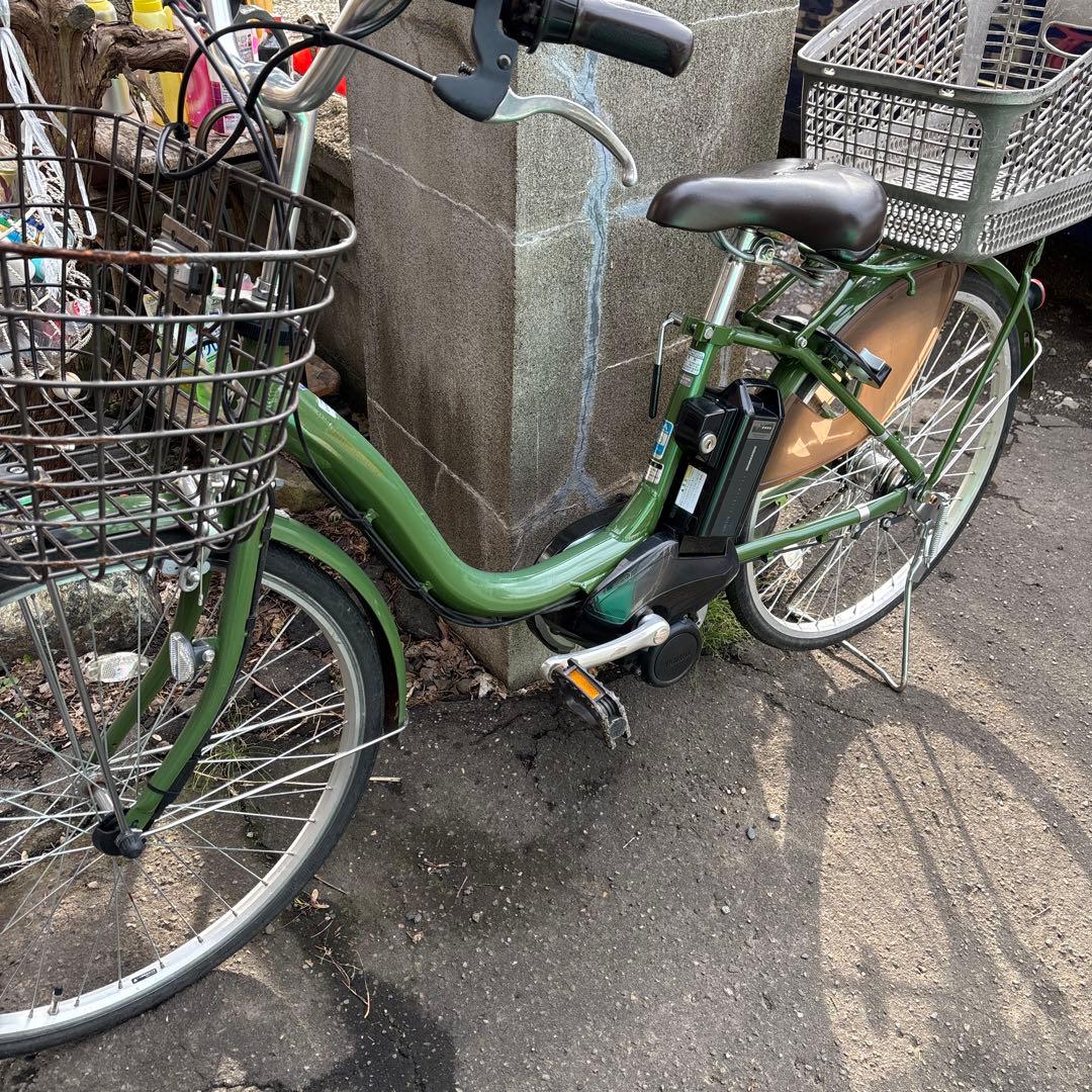 BRIDGESTONE 電動アシスト自転車 グリーン　配送不可