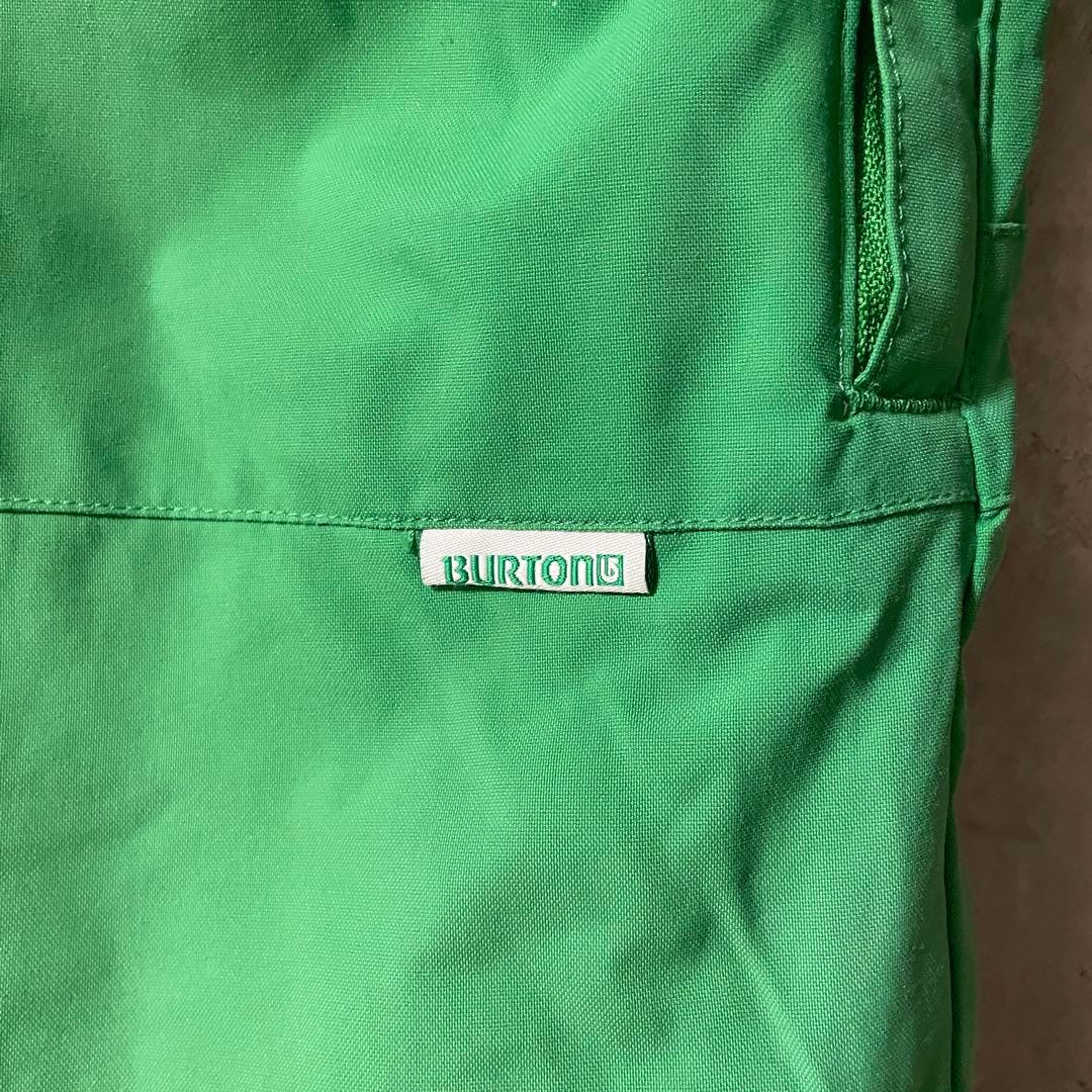 Burtonバートンスキーウェアスノーボードジャケットパーカーフード付緑グリーン