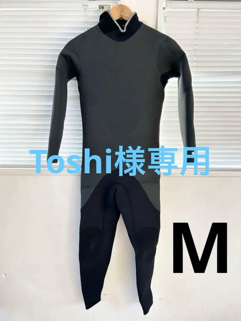 スリーウェザー セミドライ 5X3mm メンズ ウェットスーツ 裏起毛 M