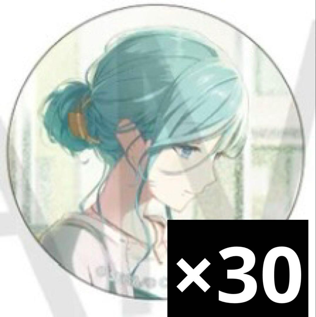 プロセカ グリッター缶バッジ 日野森雫 47A