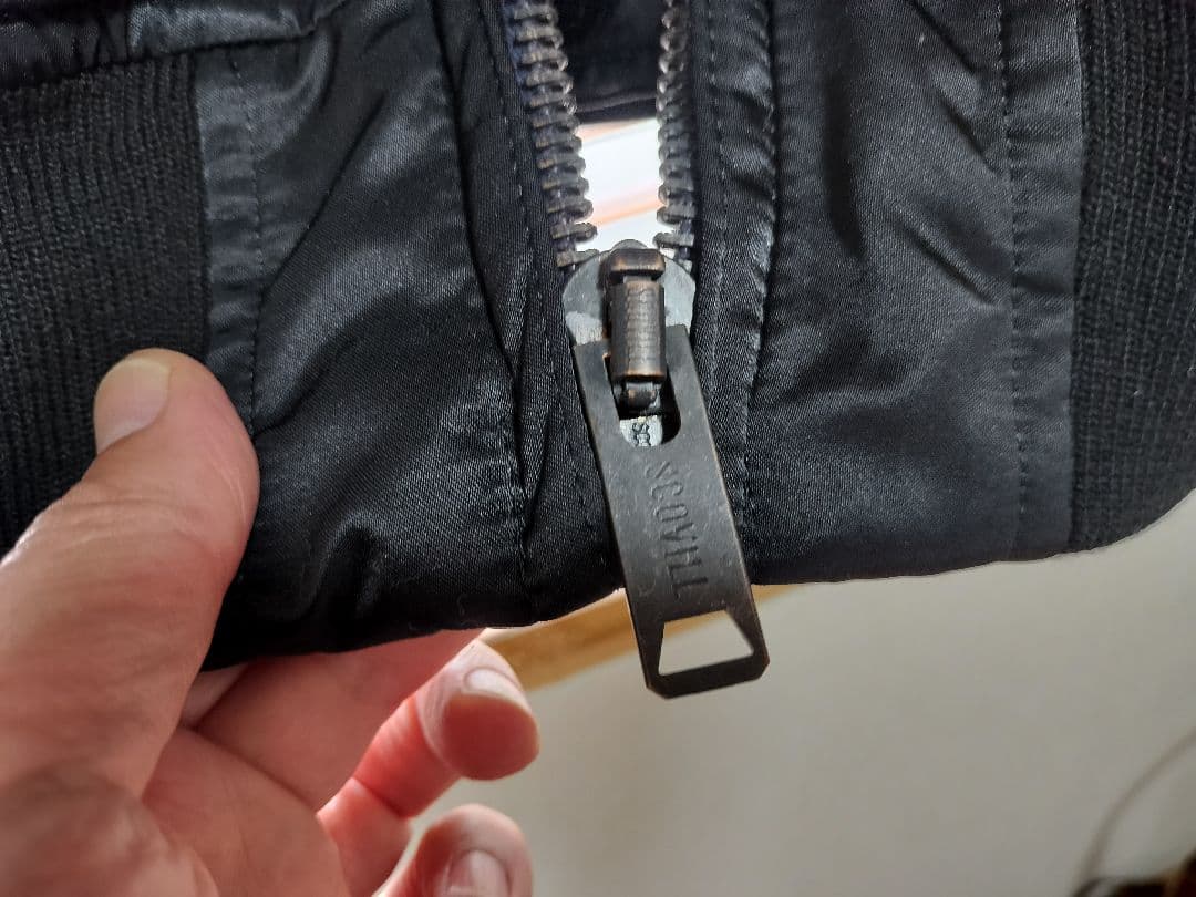 希少 矢沢永吉 刺繍 MA-1 フライトジャケット Houstonボディ