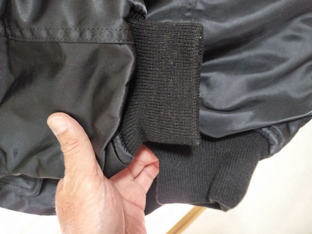 希少 矢沢永吉 刺繍 MA-1 フライトジャケット Houstonボディ