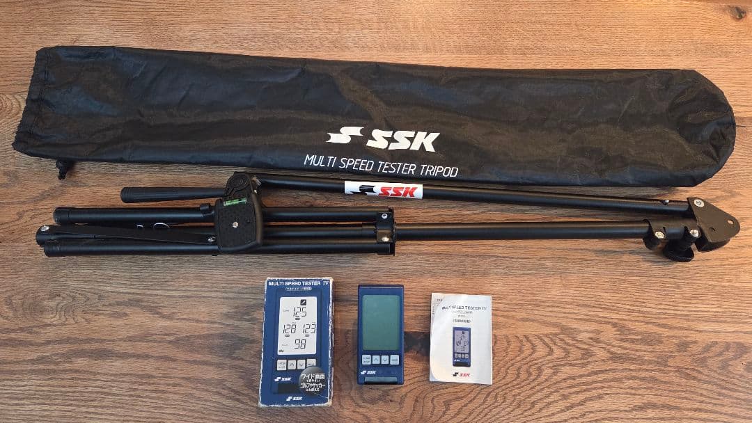 SSK マルチスピードテスター4 三脚セット スピードガン