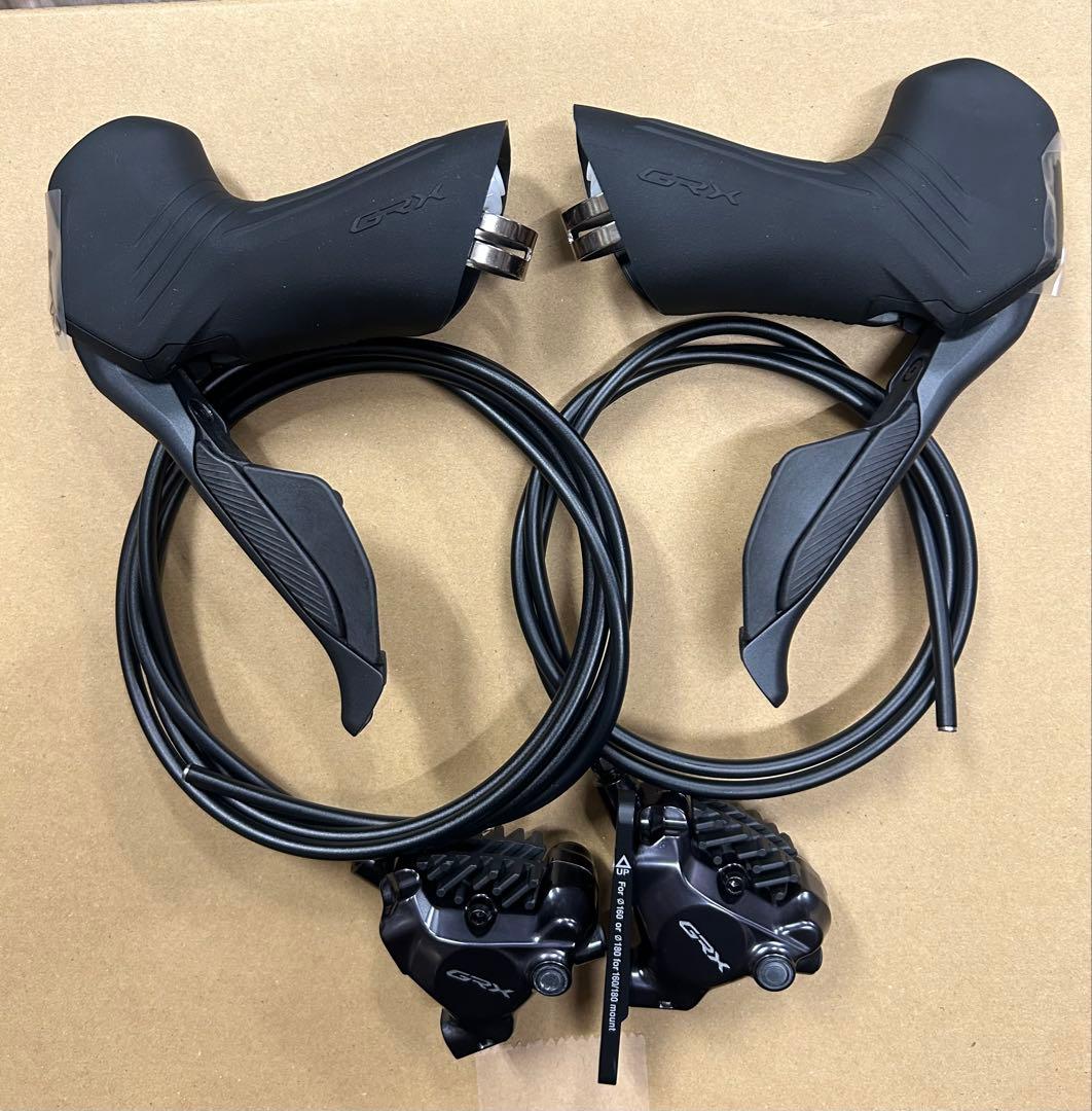 シマノGRX ブレーキレバー、ブレーキ、リアメカ、フロントメカのセット