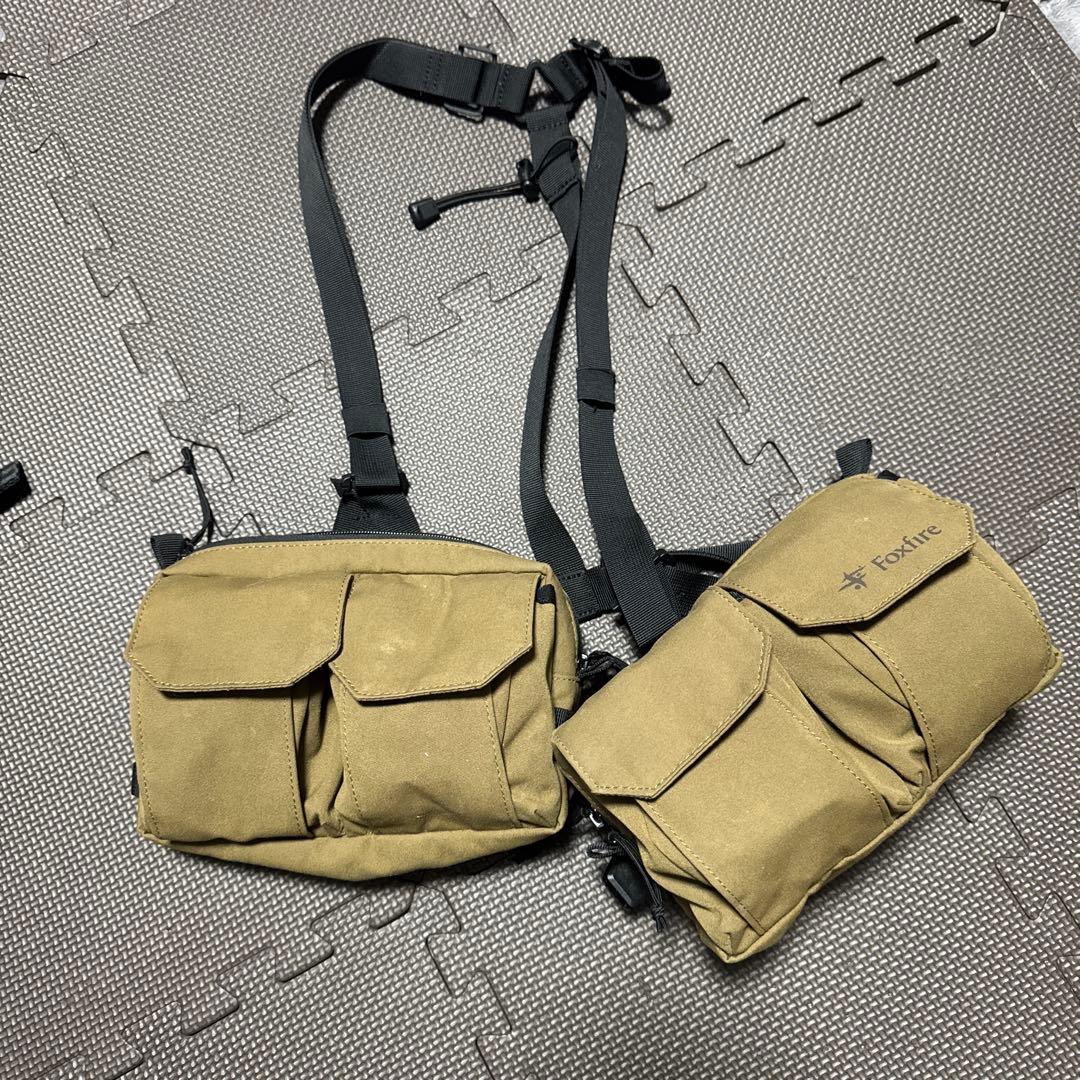 foxfire フィッシングベスト カーキ
