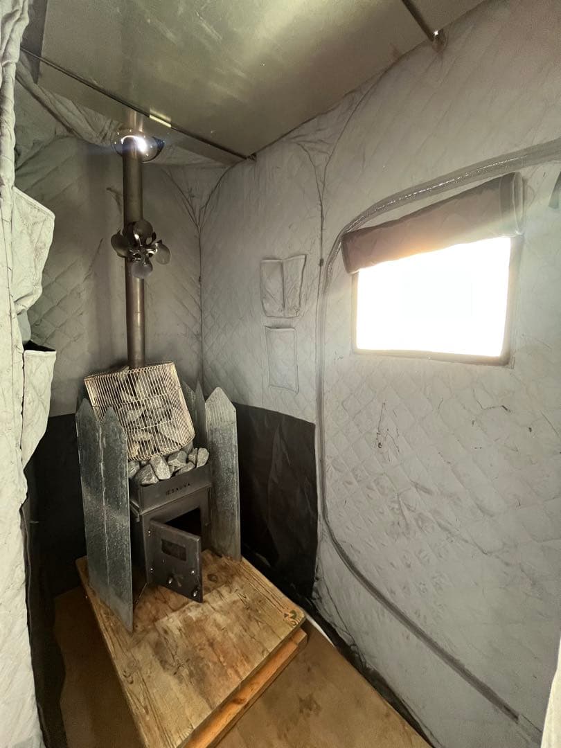 IESAUNA HEAT＋Set(カバー、天板、鉄板、燃料、底上げ台等)