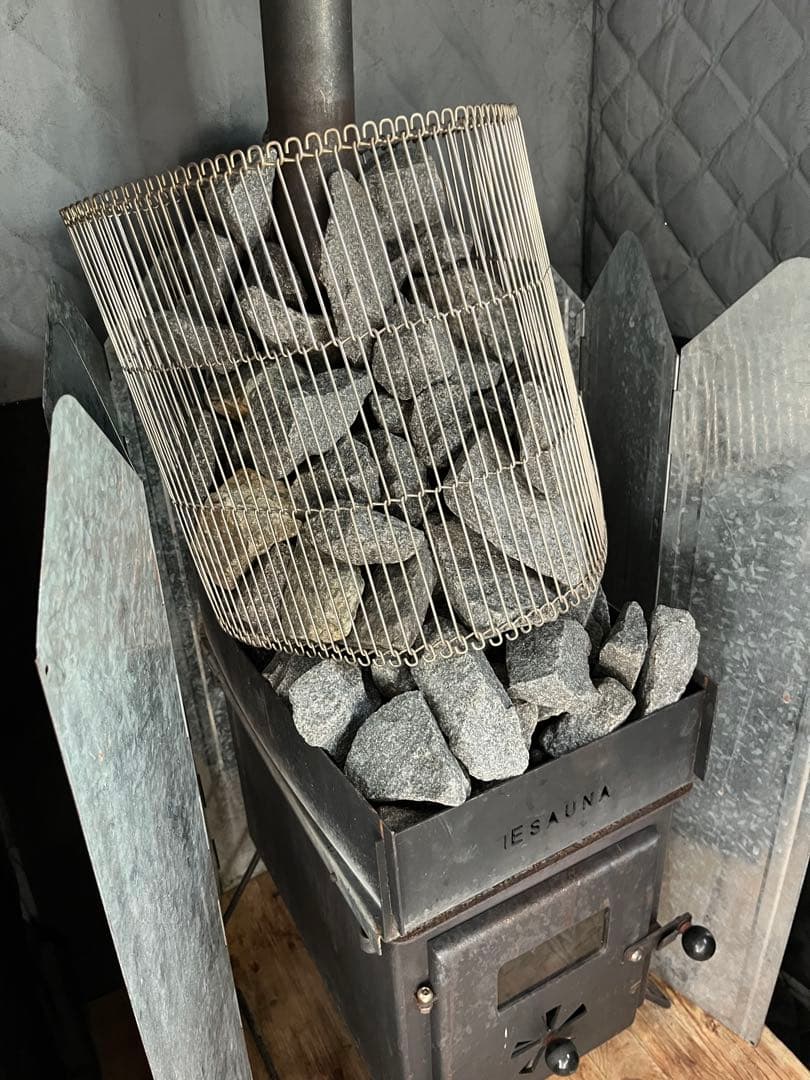 IESAUNA HEAT＋Set(カバー、天板、鉄板、燃料、底上げ台等)