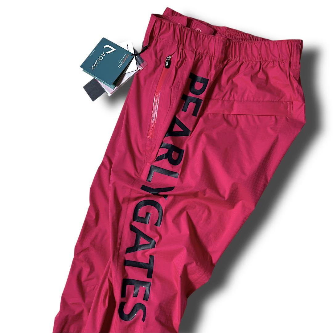 定価27,500円 4 パーリーゲイツ 防水 ビッグロゴレインパンツ 090