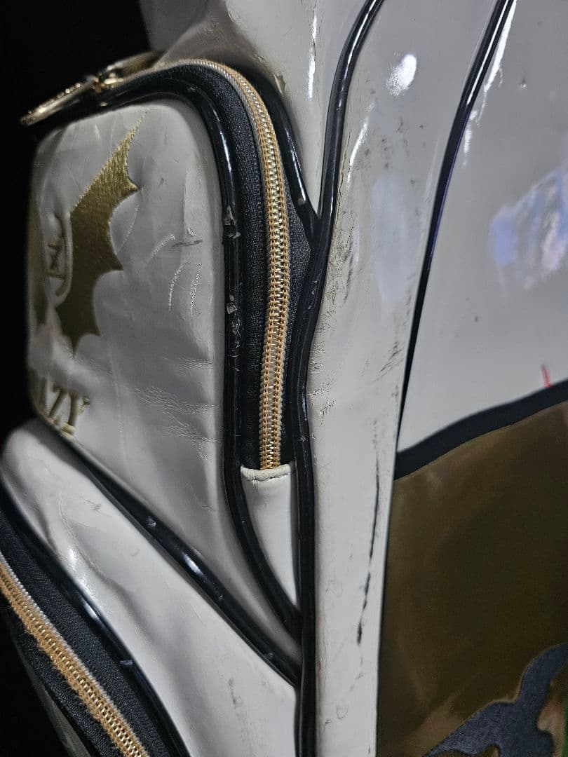 CRAZYキャディーバック ヘッドカバー付き