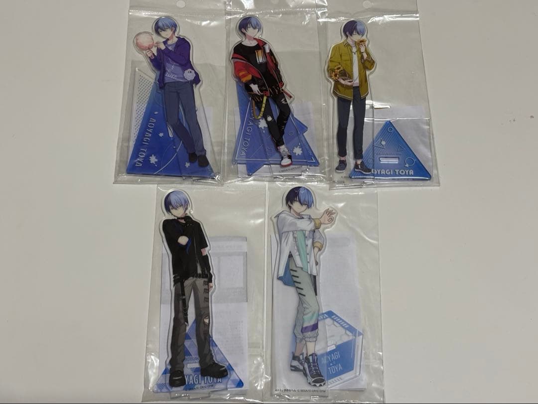 青柳冬弥 アクリルスタンド 5個セット