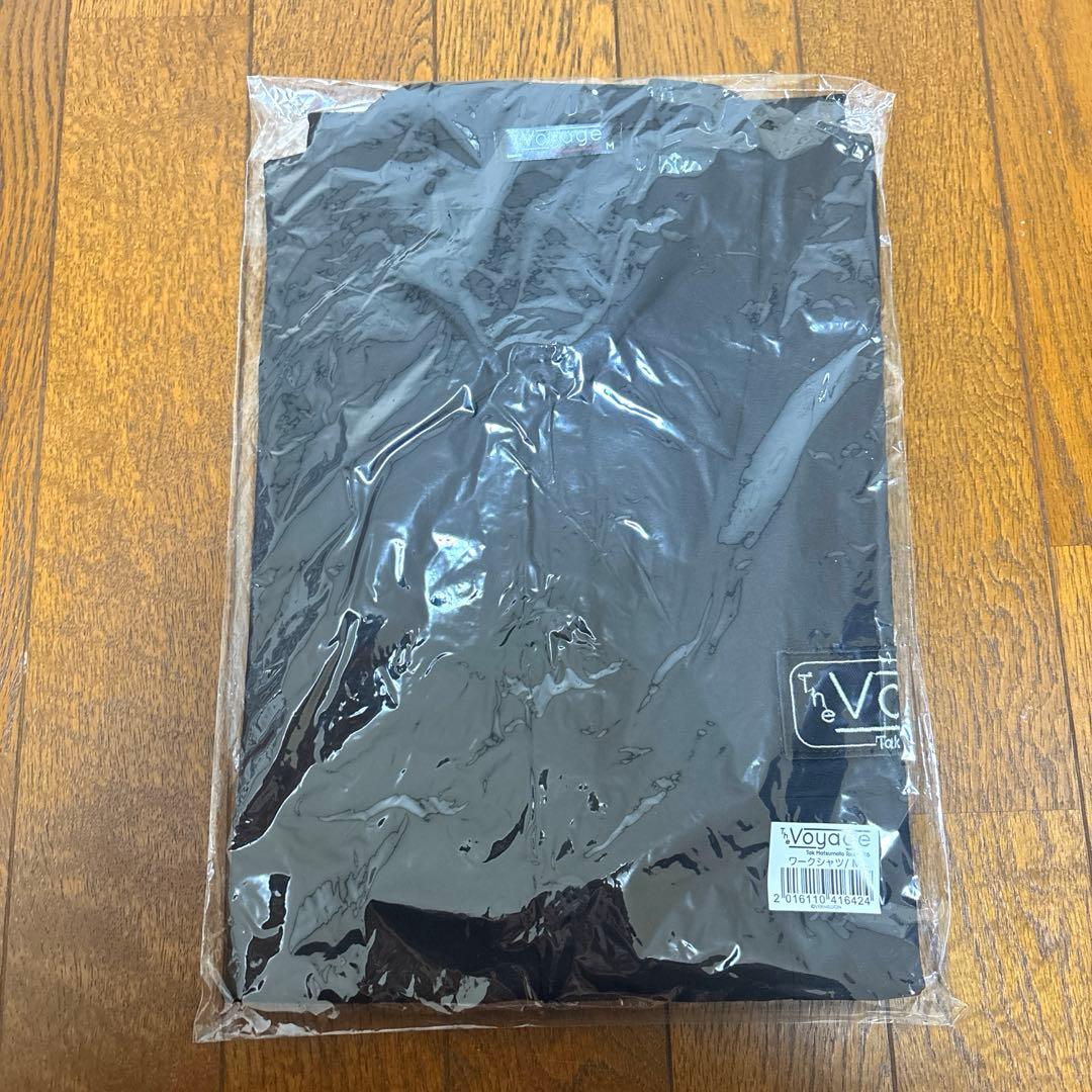 新品未使用 B'z 松本孝弘 The Voyageライブグッズ ワークシャツ