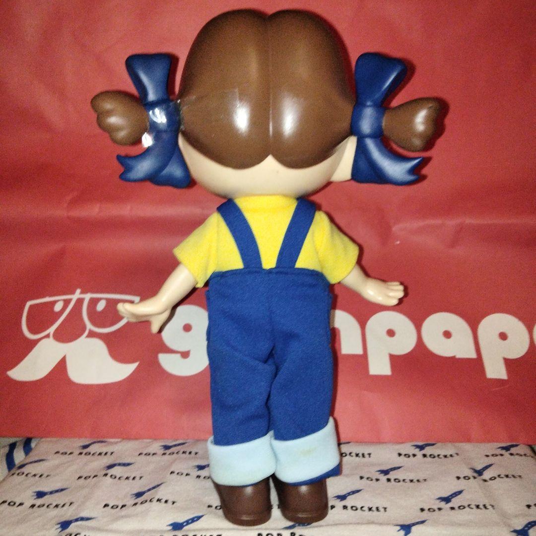 不二家ぺこちゃん青いオーバーオール希少