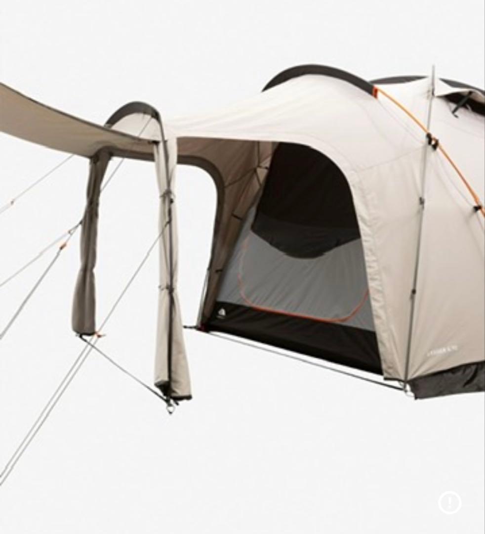 The North Face ドーム型テント ベージュ/ブラックランダー4