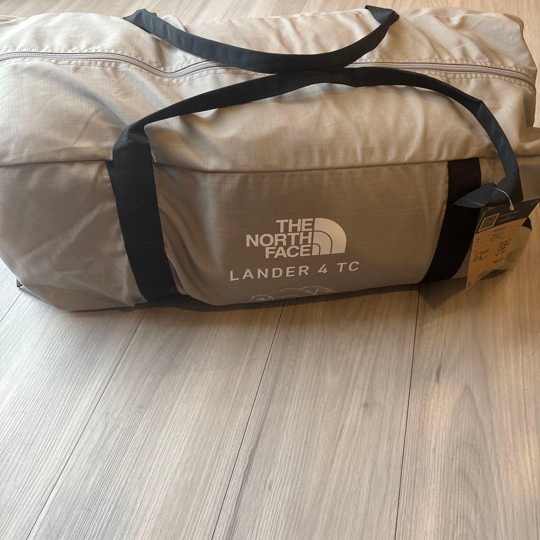 The North Face ドーム型テント ベージュ/ブラックランダー4