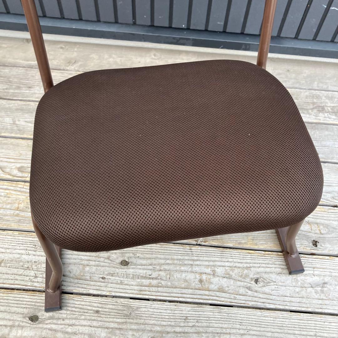 2セット らくらくお座敷チェア 2脚セット アームチェア