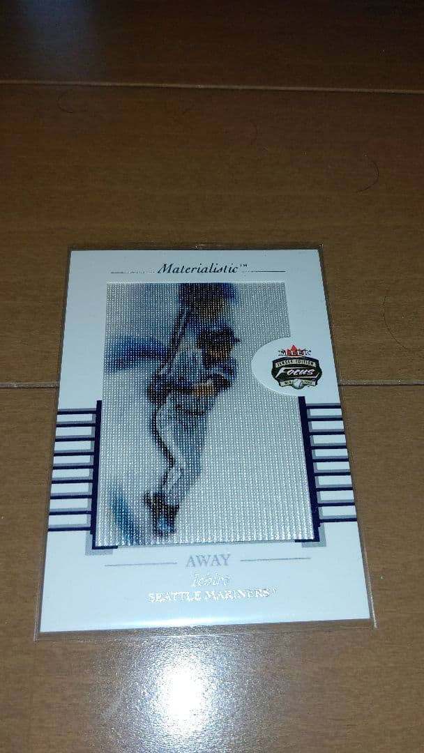 fleer focus  ichiro/イチロー ジャージ プリント カード