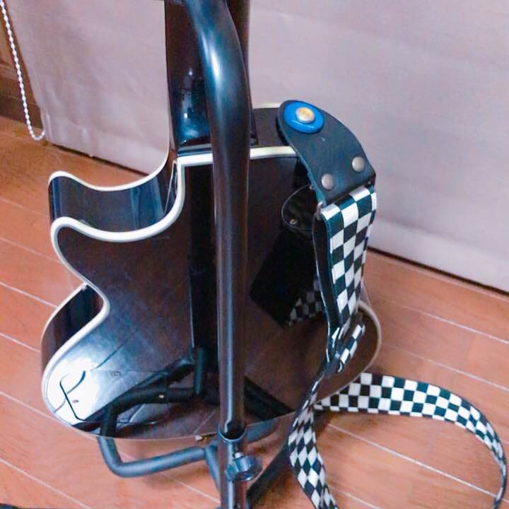 値下げ中・青のレスポール【送料無料】+付属パーツ有り