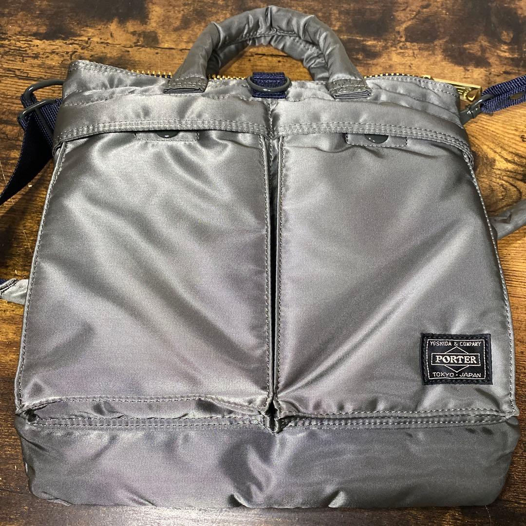【美品】PORTER / PX TANKER 2WAY HELMET BAG