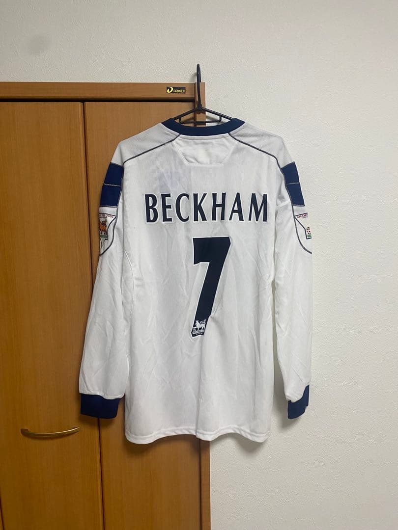 1999 マンチェスターユナイテッド 7番 ベッカムBECKHAM 代表