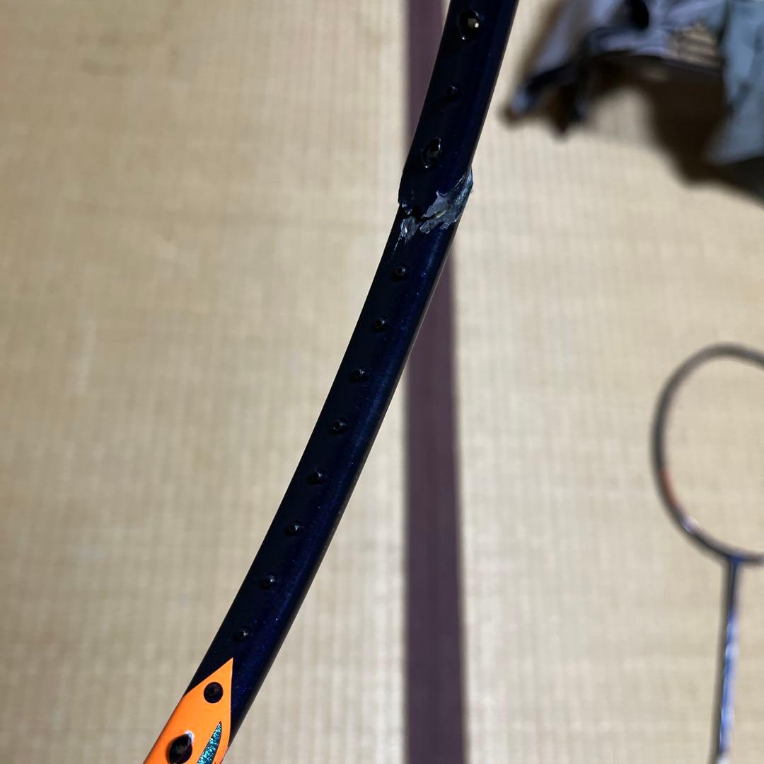 バドミントンラケット Zストライク限定色 100zz旧モデル2本