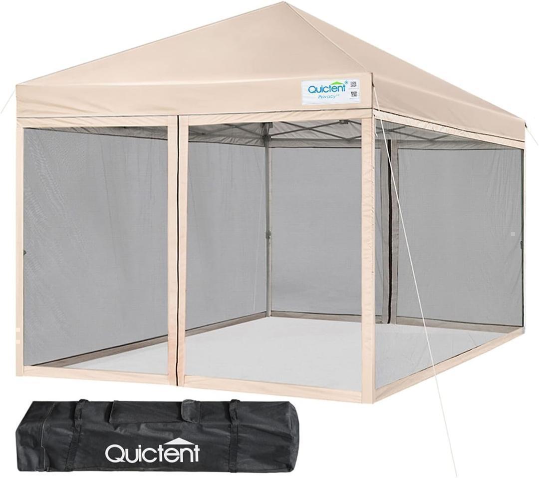 【M2775-191-145】ワンタッチ タープテント 蚊帳テント