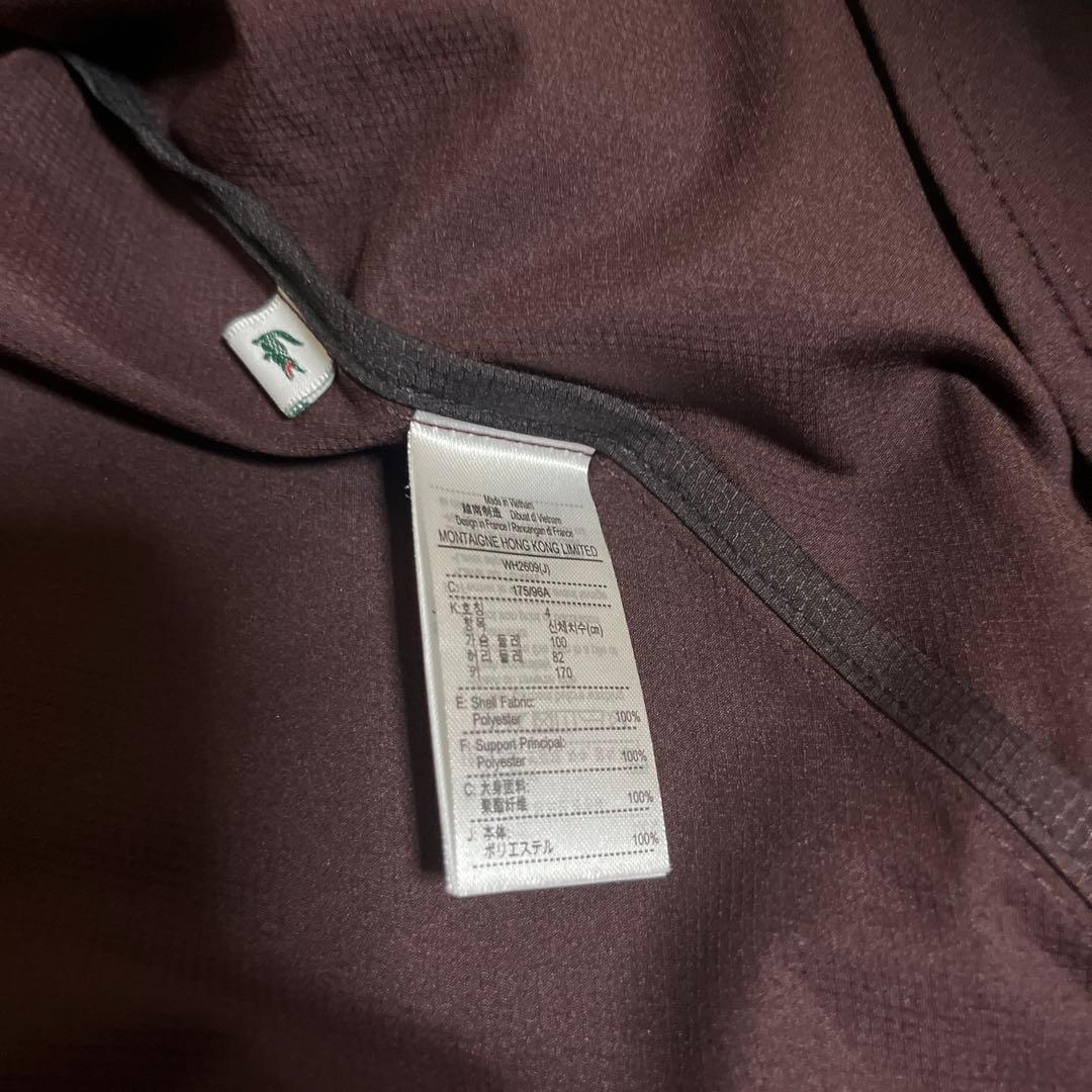 ダニール・メドベージェフ　ラコステ　ジャケット　Mサイズ