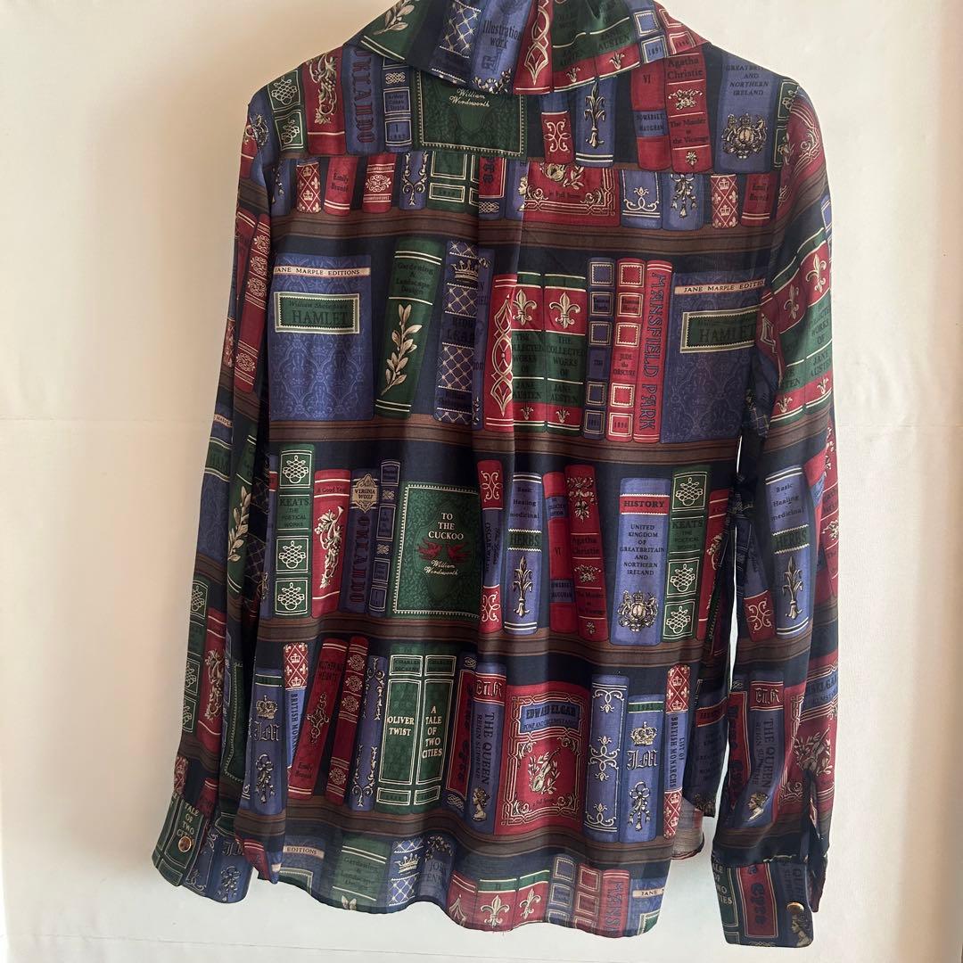 Jane Marple Jane’s bookcase ブラウス