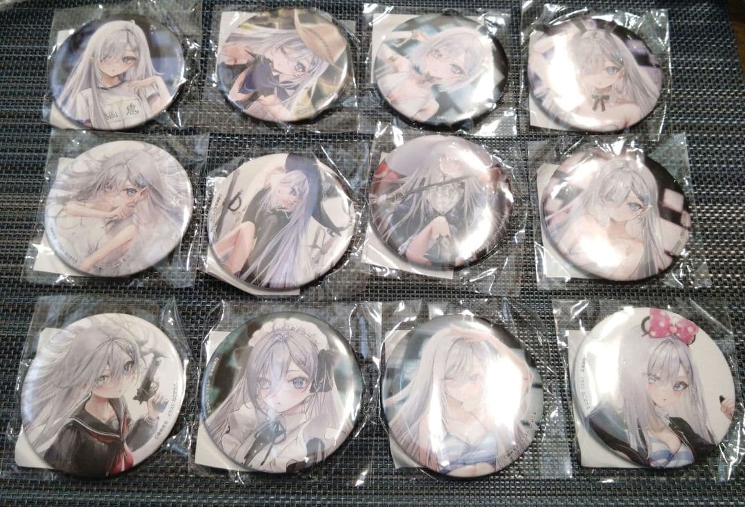 死亡遊戯で飯を食う　幽鬼　缶バッジ　全１２種　くじ引き堂　コンプリート