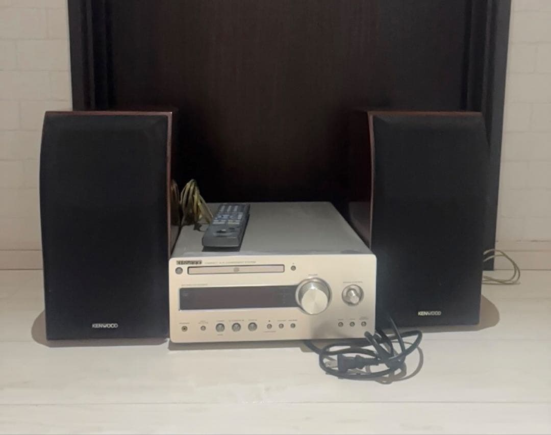 KENWOOD CDプレーヤー R-K711 スピーカー付き