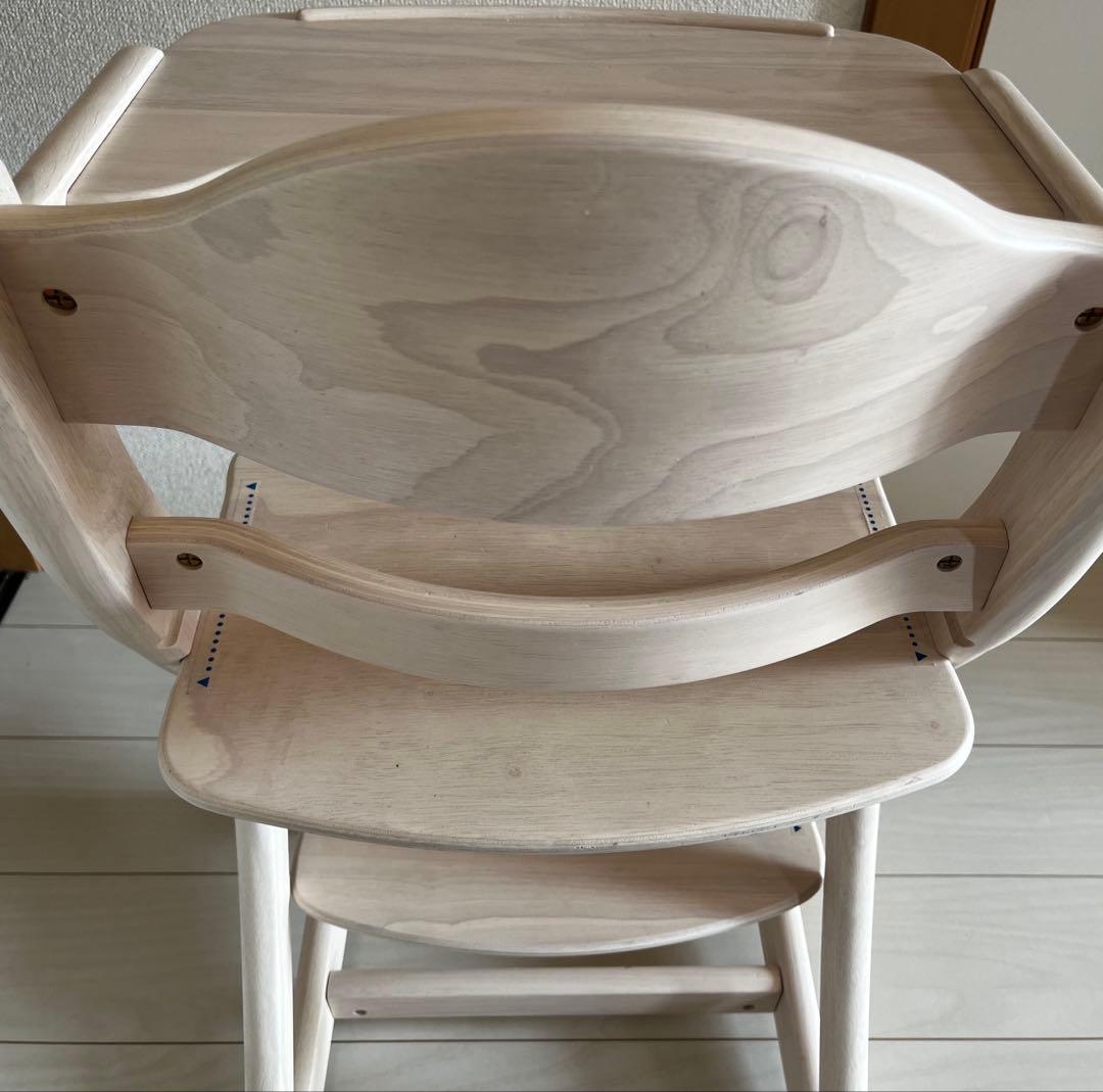 大和屋 yamatoya すくすくチェアスリムプラス　テーブル付き