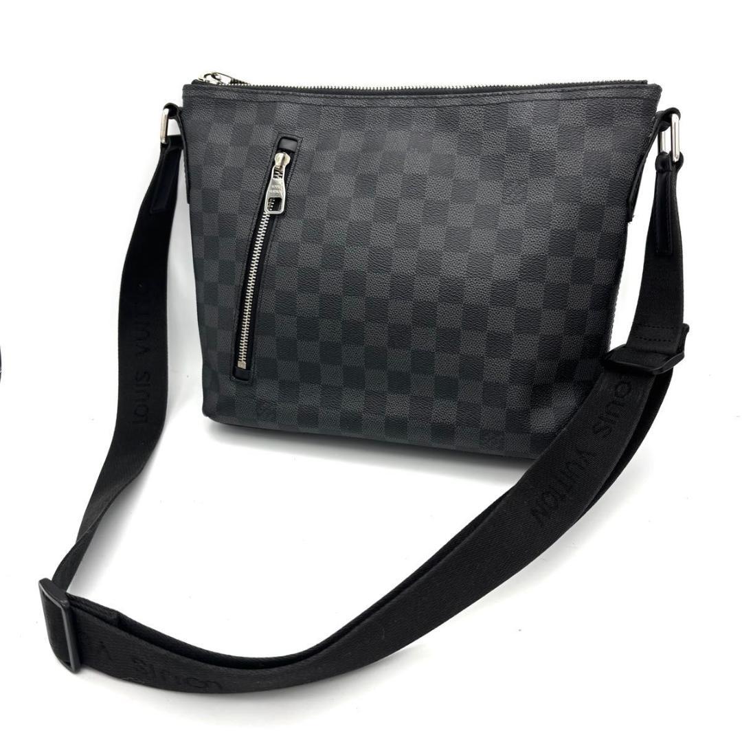 ルイヴィトン ダミエグラフィット ミック PM ショルダーバッグ ブラック