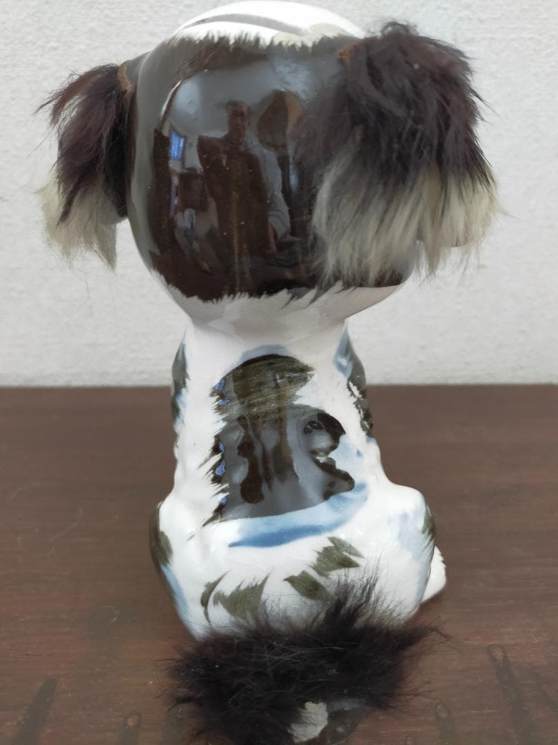 レトロ　陶器貯金箱　４個