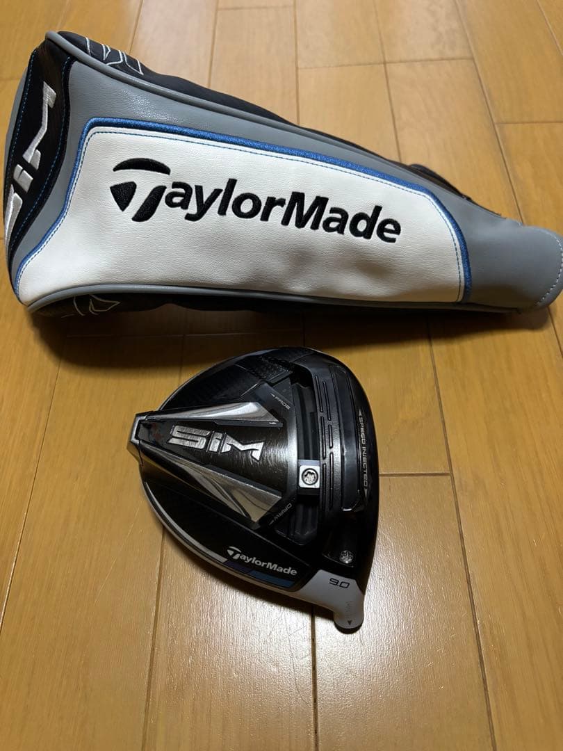 SIM 9° ドライバー ヘッド　塗装欠けなし美品