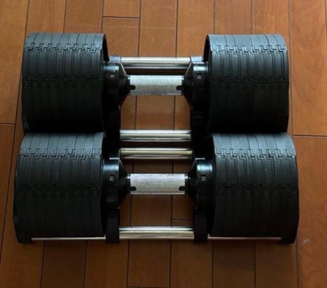 ① NÜO FLEXBELL 32 可変式ダンベル 2個セット
